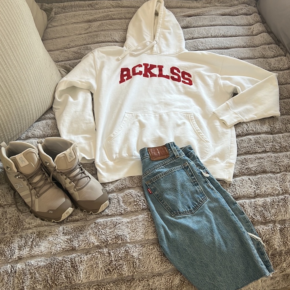 RCKLSS Oversized Hoodie NWOT